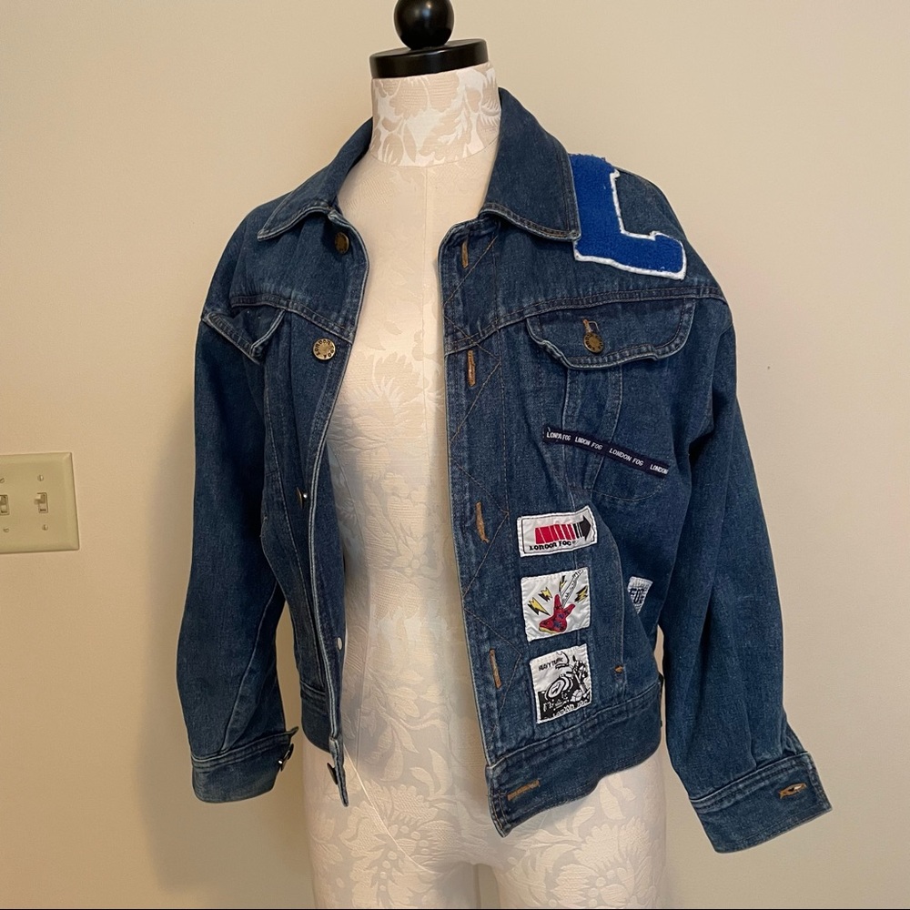 RARE vintage London Fog jean jacket